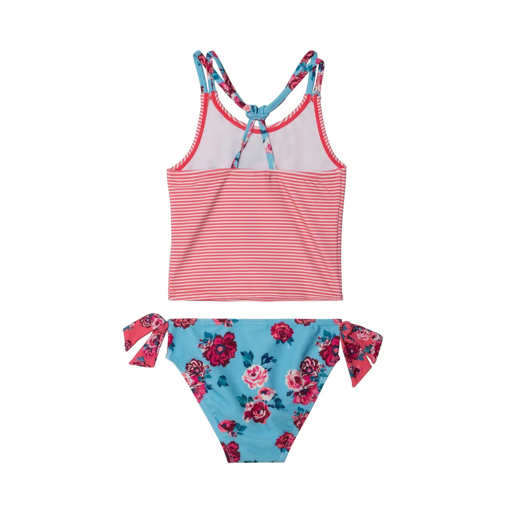 Radiance Two Piece Swimsuit, Tropical Print Girls' Bikini, two piece 