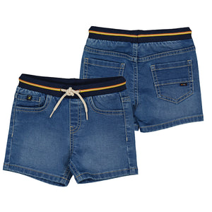 Mayoral Baby Boys Soft Denim Shorts - Medium Wash