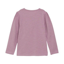 Load image into Gallery viewer, Minymo Girls Long Sleeve Smoothie T-Shirt - Orchid Haze
