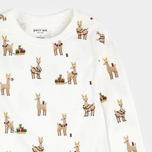 Load image into Gallery viewer, Petit Lem Rudy and Friends on Off-White PJ Set
