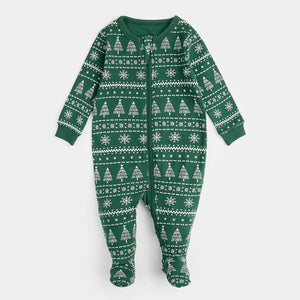 Petit Lem Baby Festive Firs on Evergreen Sleeper