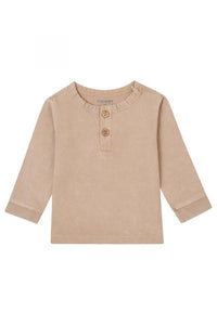 Noppies Baby Boys Gerzat Long Sleeve T-Shirt - Natural