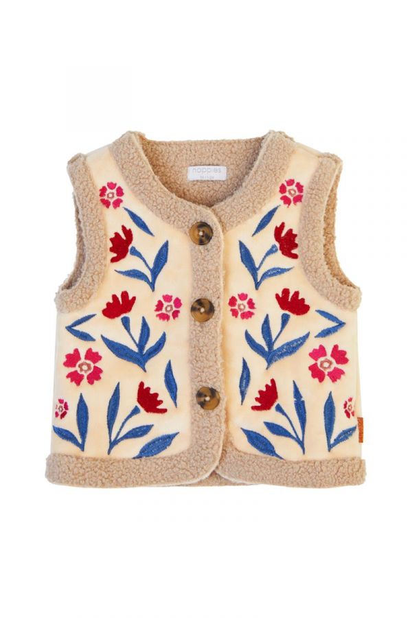 Noppies Baby Girls Ferin Vest - Buttercream