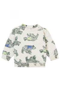 Noppies Baby Boys Gouzon Sweatshirt - Oatmeal Melange