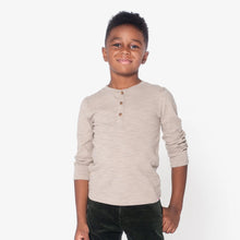 Load image into Gallery viewer, Appaman Boys Allday Henley - Taupe
