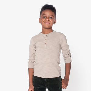 Appaman Boys Allday Henley - Taupe