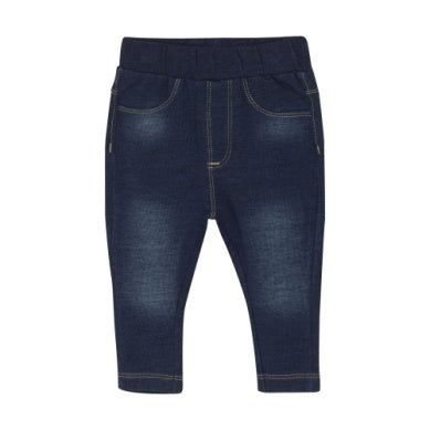 Minymo Baby Girl Denim Leggings - Parisian Nights