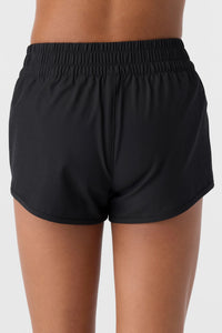 O'Neill Youth Girls Balboa 2" Elastic Boardshorts - Black