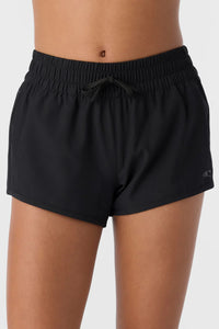 O'Neill Youth Girls Balboa 2" Elastic Boardshorts - Black