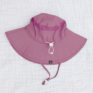 Honeysuckle Swim Company Bucket Sunhat - Berry