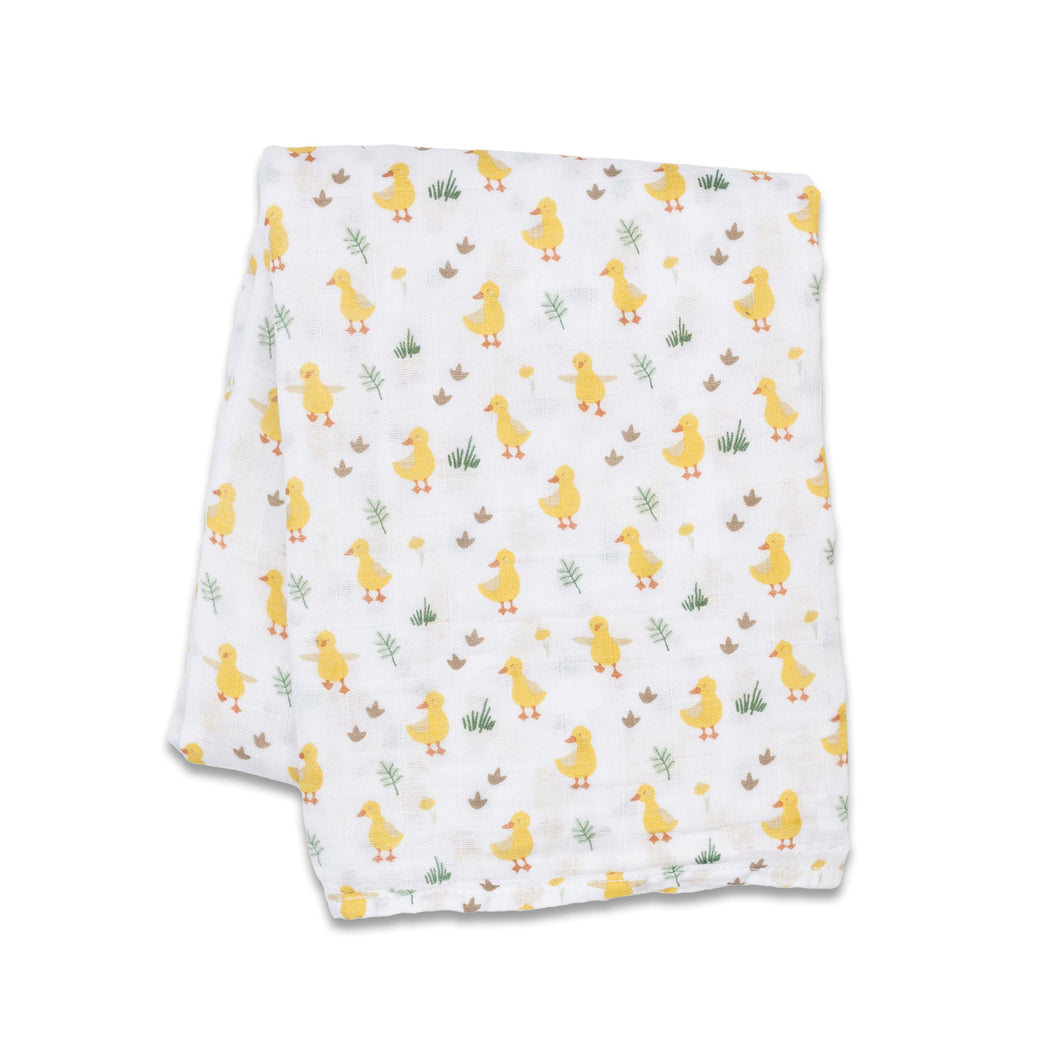 Lulujo Cotton Muslin Swaddle Blanket