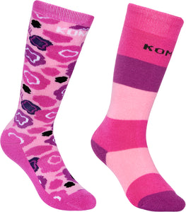 Kombi Rumble Heavy Socks Twin Pack - Children