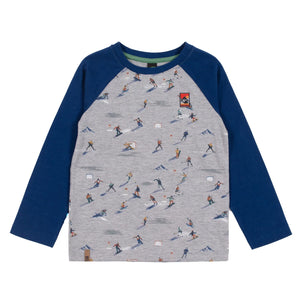 Nano Boys Winter Sports T-Shirt - Royal Blue