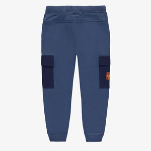 Souris Mini Boys French Terry Regular Fit Joggers - Blue