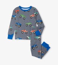 Load image into Gallery viewer, Hatley Boys Monster Trucks Pajama Set
