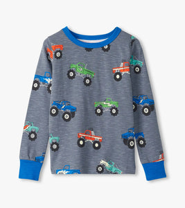 Hatley Boys Monster Trucks Pajama Set