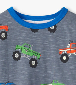 Hatley Boys Monster Trucks Pajama Set