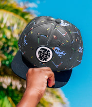 Load image into Gallery viewer, Headster Kids Fast Track Snapback - Charcoal
