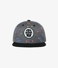 Load image into Gallery viewer, Headster Kids Fast Track Snapback - Charcoal
