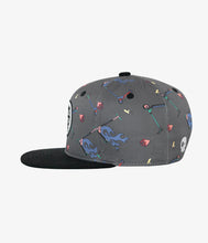 Load image into Gallery viewer, Headster Kids Fast Track Snapback - Charcoal
