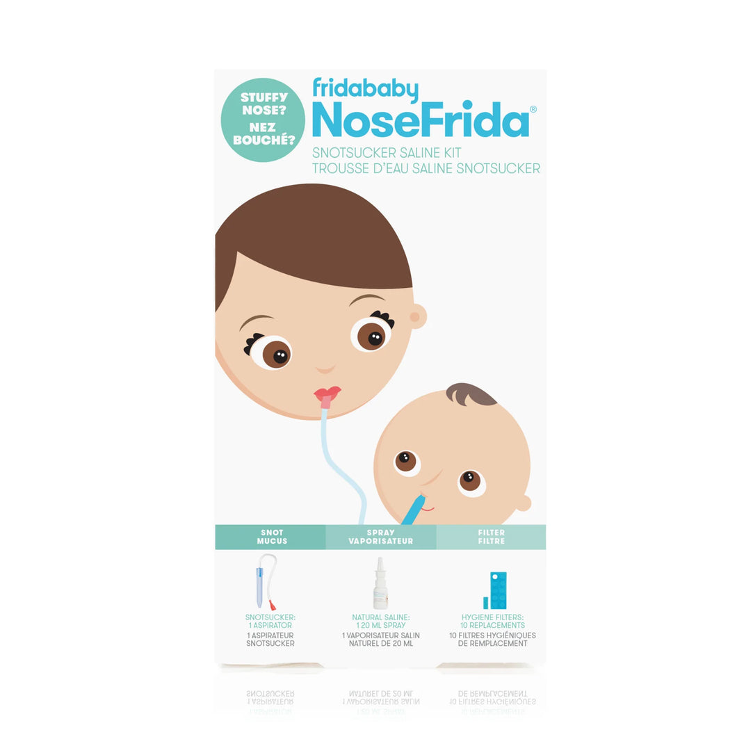 Fridababy NoseFrida The Snotsucker Saline Kit