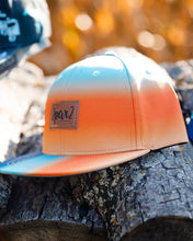 Load image into Gallery viewer, deux par deux Boys Printed Cap - Navy Blue, Turquoise, And Orange
