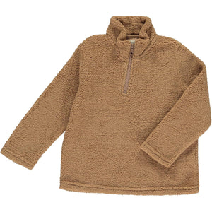 Me & Henry Macchu Sherpa Zip Up - Beige