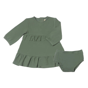 ettie + h Girls Imogen Dress - Sage Green