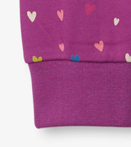 Load image into Gallery viewer, Hatley Girls Jelly Bean Heart Cuffed Track Pants
