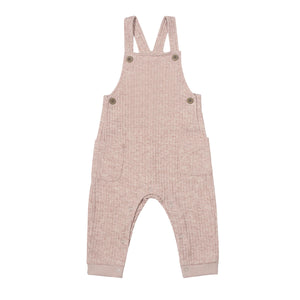 ettie + h Baby Girls Joe Overalls - PInk