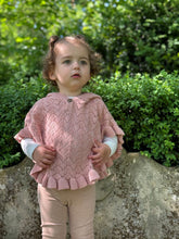 Load image into Gallery viewer, ettie + h Girls Loveday Poncho - Pink
