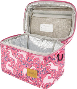 deux par deux Printed Lunch Box - Pink Unicorns