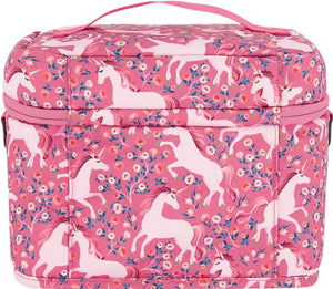 deux par deux Printed Lunch Box - Pink Unicorns