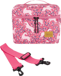 deux par deux Printed Lunch Box - Pink Unicorns