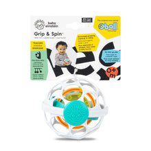 Load image into Gallery viewer, Baby Einstein Grip &amp; Spin Oball Rattle Toy
