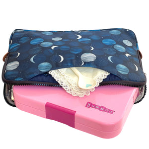 Yumbox Poche Insulated Lunch Bag Sleeve w/Handles - Lunar Phases