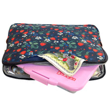 Load image into Gallery viewer, Yumbox Poche Insulated Lunch Bag Sleeve w/Handles - Strawberry Fields
