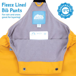 Jan & Jul Kids Fleece Lined Rain Overalls