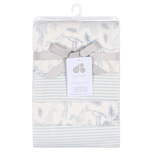 Just Born Flannel Receiving Blanket - 4 Pack