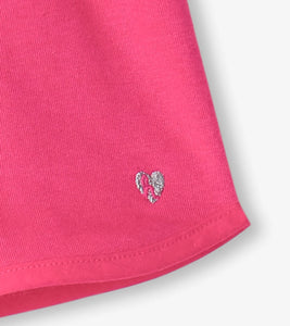 Hatley Girls Pink Paper Bag Shorts