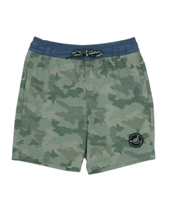 Feather 4 Arrow Boys Seafarer Hybrid Short - Camo