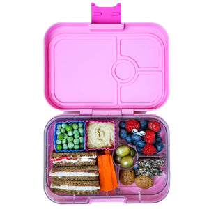 Yumbox Mini Silicone Bento Cup Set of 6 - Pink & Aqua