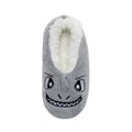 Robeez Slipper Socks 2pk - Shark Tie Dye Grey Fleece