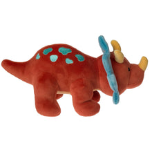 Load image into Gallery viewer, Mary Meyer 10&quot; Smootheez Triceratops Dino - Red
