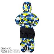 Load image into Gallery viewer, Jan &amp; Jul Kids Waterproof Snowsuit | Neon Peaks
