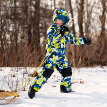 Load image into Gallery viewer, Jan &amp; Jul Kids Waterproof Snowsuit | Neon Peaks
