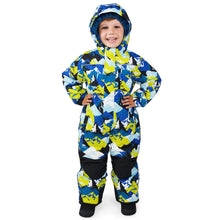 Load image into Gallery viewer, Jan &amp; Jul Kids Waterproof Snowsuit | Neon Peaks
