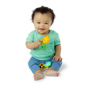 Bright Starts Oball Soother Pals Easy-Grasp Teether Toys