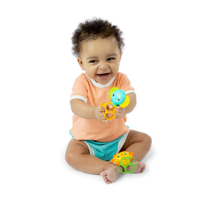 Bright Starts Oball Soother Pals Easy-Grasp Teether Toys