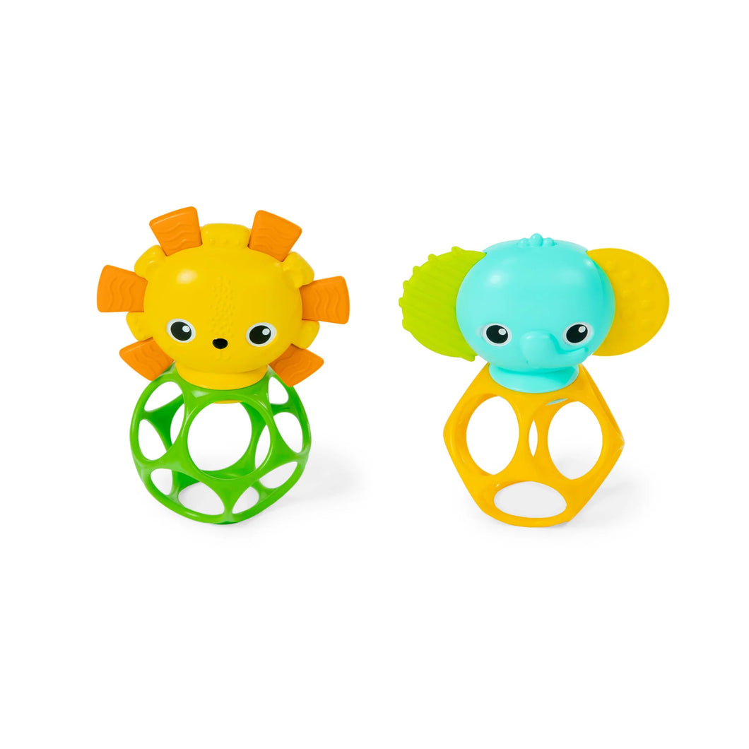 Bright Starts Oball Soother Pals Easy-Grasp Teether Toys